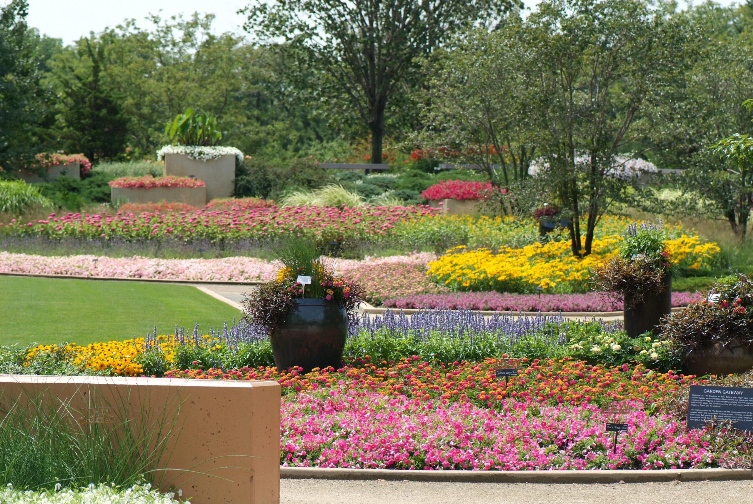 Gardens at Ball Horticultural Headquarters